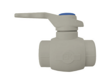 LLAVE DE BOLA METALICA, CUERPO PLÁSTICO PP-RCT, HEAVY DUTY